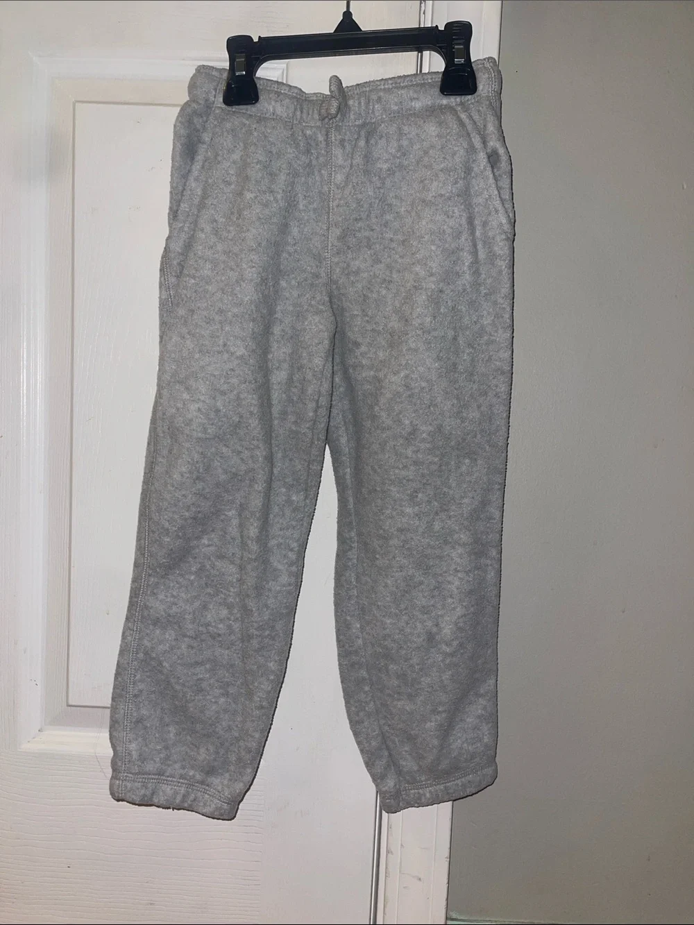 Carter's Light Gray Fleece Sweatpants - Kids